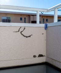 ベランダ・屋上の防水層の劣化