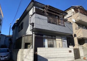 埼玉県川口市A様邸～目地を強調させ、清潔感あるブルーの仕上がり～