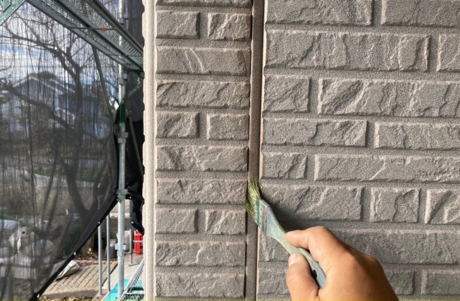 ガスケット目地保護作業