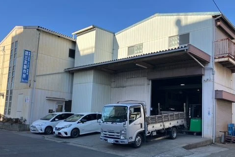 工場外部改修工事before