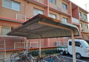 埼玉県川口市Mマンション【外部修繕工事～タイル工事、屋上防水施工工程～】