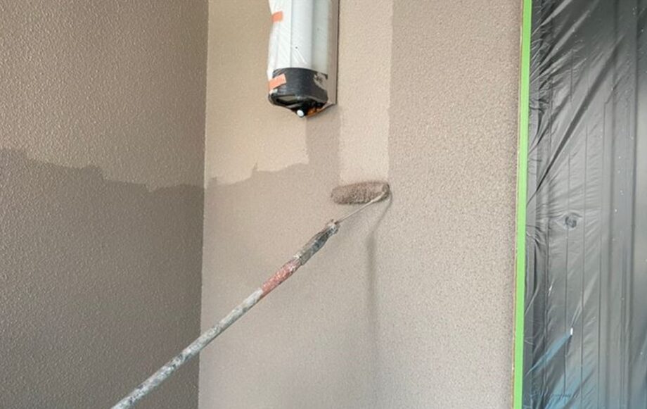 4 外壁 塗装作業