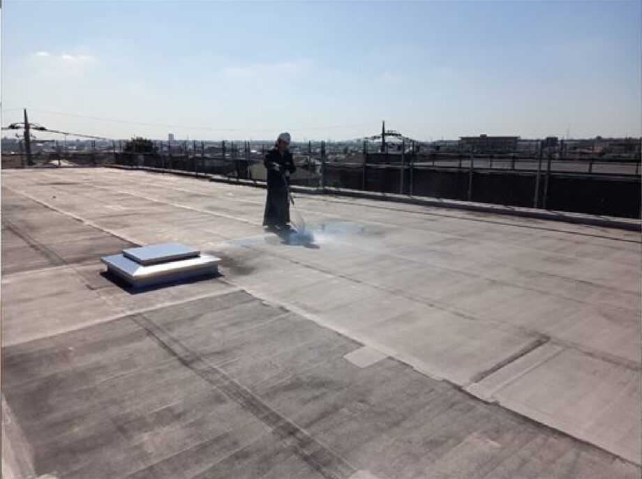 5 高圧洗浄 作業中