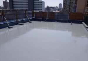 埼玉県川口市屋上防水（通気緩衝工法）工事