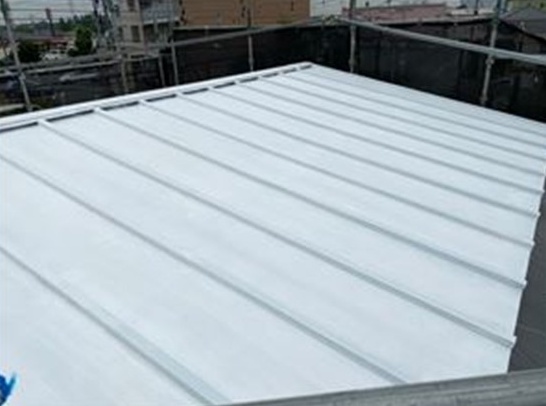 3 断熱塗料二回目塗布 完了